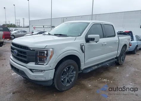 2023 Ford F-150 Lariat from USA, damaged, VIN 1FTFW1E89PKF90551
